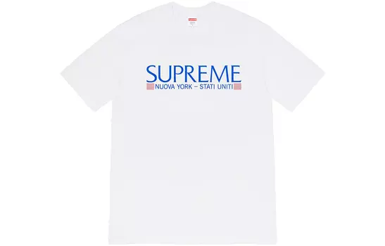 Футболка унисекс Supreme, белый
