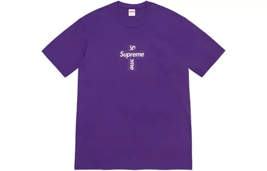 Футболка унисекс Supreme, фиолетовый