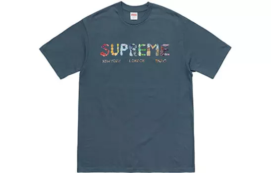 Футболка унисекс Supreme, синий