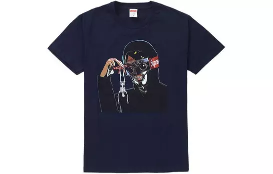 Футболка унисекс Supreme, синий