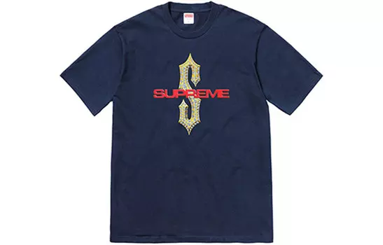 Футболка унисекс Supreme, синий