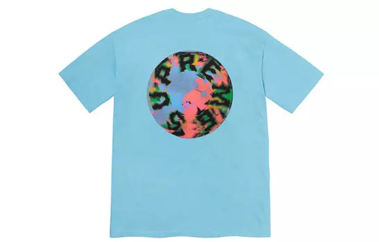 Футболка унисекс Supreme, светло-фиолетовый