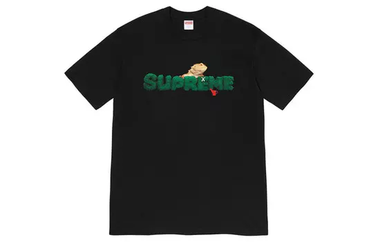 Футболка унисекс Supreme, светло-фиолетовый