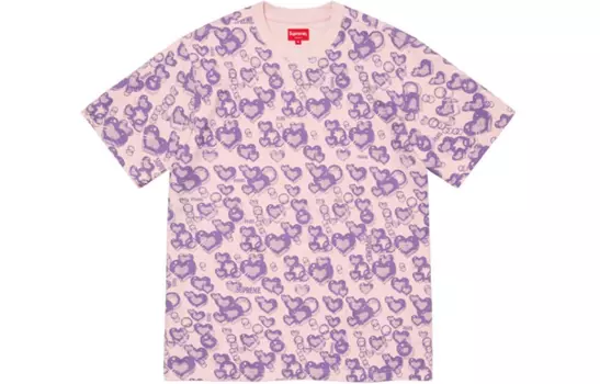 Футболка унисекс Supreme, Светло-розовый