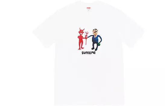 Футболка унисекс Supreme, белый