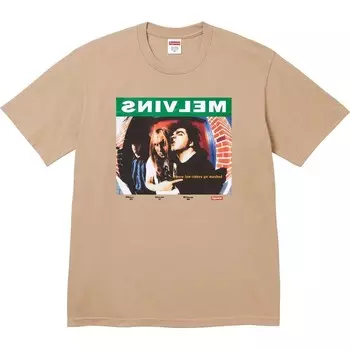 Футболка унисекс Supreme X Melvins с логотипом, белый