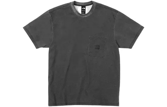 Футболка унисекс Supreme The North Face, темно-серый
