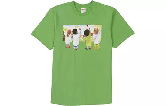 Футболка унисекс Supreme, зеленый