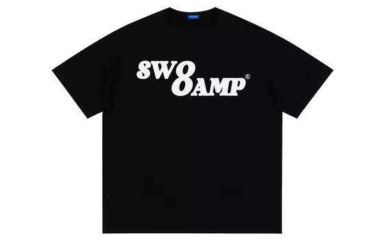 Футболка унисекс SWAMP AREA, White Heather Gray