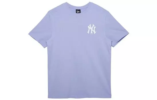 Футболка унисекс светло-фиолетовая New Era, светло-фиолетовый