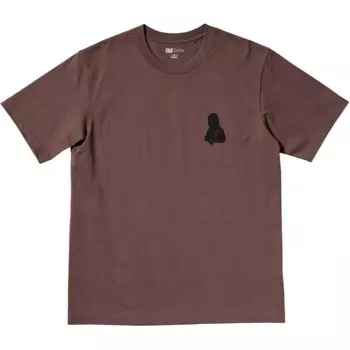 Футболка унисекс светло-коричневая Uniqlo, коричневый