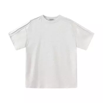 Футболка унисекс светло-серая Coldstone, серый