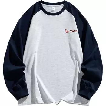 Футболка унисекс светло-серая меланжевая TnTn, Light Heather Gray