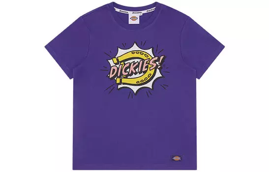 Футболка унисекс светло-синяя Dickies, светло-синий