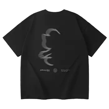 Футболка унисекс TALKING TOM, темно-синий