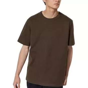 Футболка унисекс темно-кофейная UNIQLO, Dark Coffee