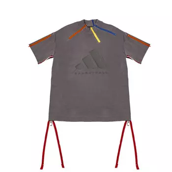 Футболка унисекс темно-серая Adidas Originals, темно-серый