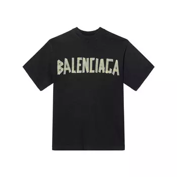 Футболка унисекс темно-серая Balenciaga, темно-серый