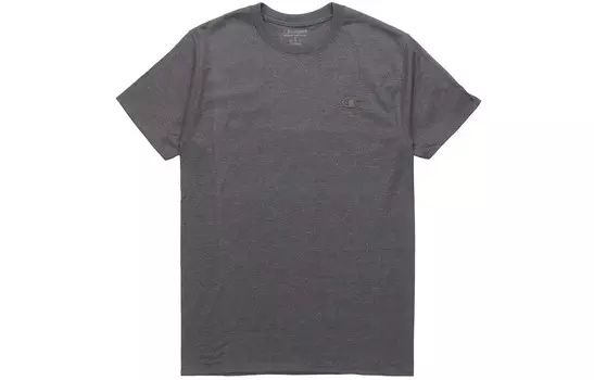 Футболка унисекс темно-серая Champion, темно-серый