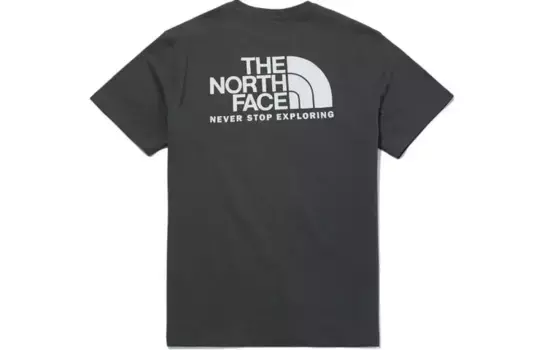 Футболка унисекс темно-серая The North Face, темно-серый