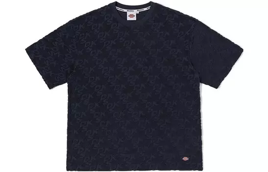 Футболка унисекс темно-синяя Dickies, темно-синий