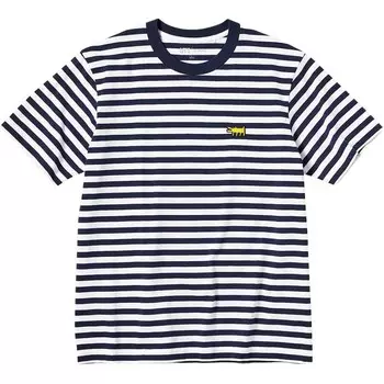 Футболка унисекс темно-синяя Uniqlo, темно-синий