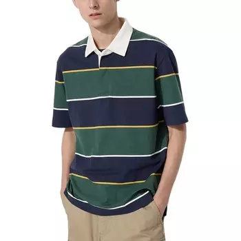 Футболка унисекс темно-зеленая Uniqlo, темно-зеленый