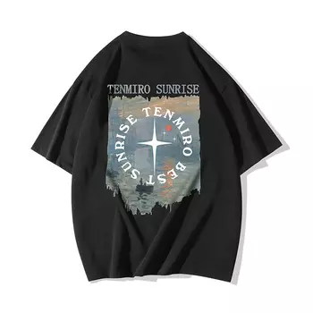 Футболка унисекс TEN MIRO, Черный