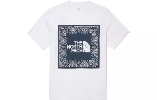 Футболка унисекс THE NORTH FACE, Белый черный