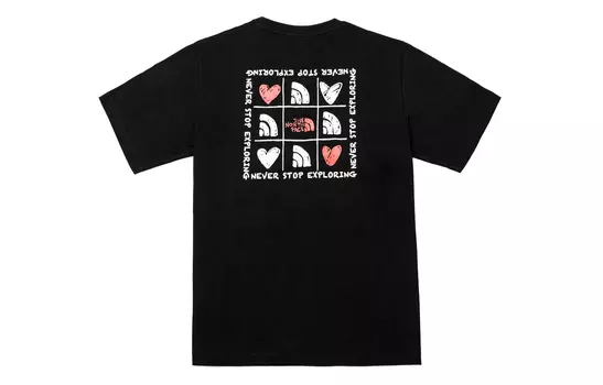 Футболка унисекс THE NORTH FACE, черный