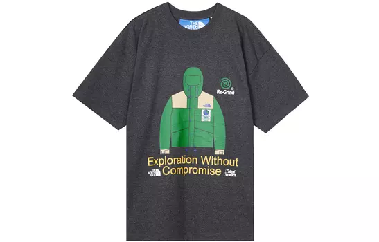 Футболка унисекс THE NORTH FACE, черный