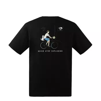 Футболка унисекс The North Face, черный