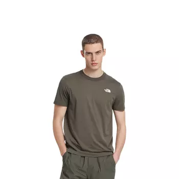 Футболка унисекс THE NORTH FACE, цвет Brown