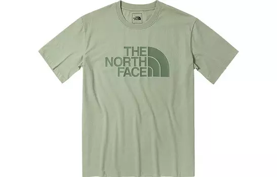 Футболка унисекс The North Face, зеленый
