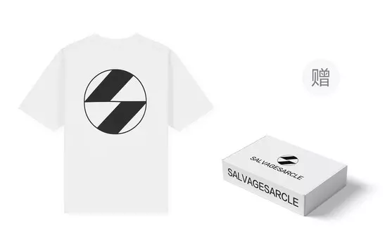 Футболка унисекс The Salvages Fashion Club, белый