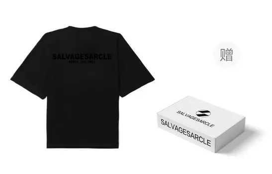 Футболка унисекс The Salvages Fashion Club, черный