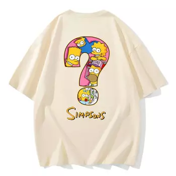 Футболка унисекс The Simpsons, белый