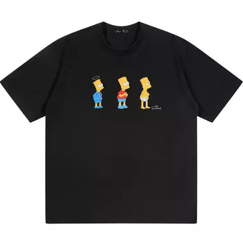Футболка унисекс The Simpsons, черный