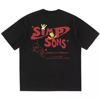 Футболка унисекс The Simpsons, цвет Apricot