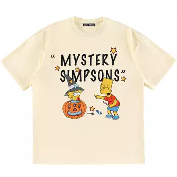 Футболка унисекс The Simpsons, лазурный