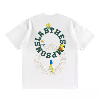 Футболка унисекс The Simpsons, лазурный