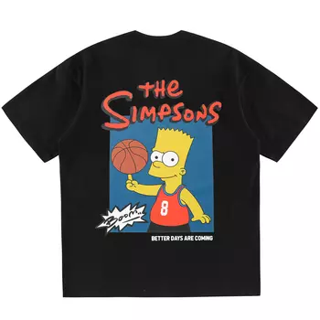 Футболка унисекс The Simpsons, темно-синий