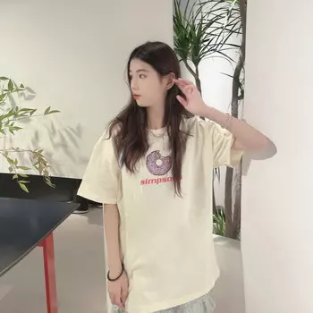 Футболка унисекс The Simpsons, зеленый