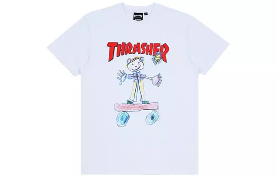 Футболка унисекс Thrasher, белый