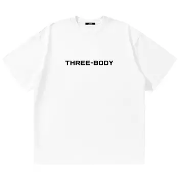 Футболка унисекс THREE BODY, Черный