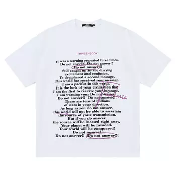 Футболка унисекс Three-Body, черный