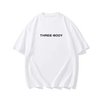 Футболка унисекс Three-Body, розовый