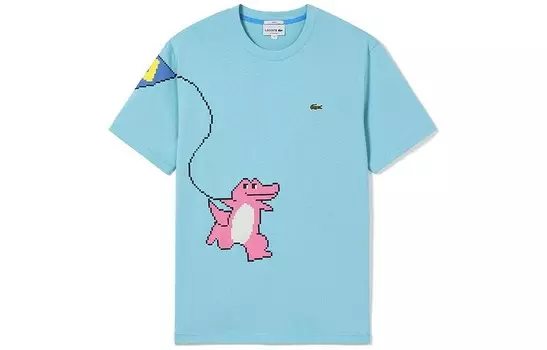 Футболка унисекс Tide Blue Lacoste, синий