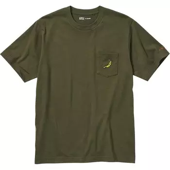 Футболка унисекс Тимьян Uniqlo, цвет Thyme