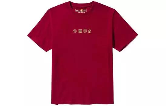 Футболка унисекс Timberland, цвет Bicycle red